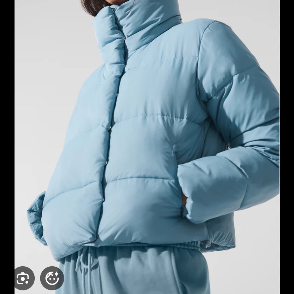ALO Yoga Celestial Blue Puffer Jacket